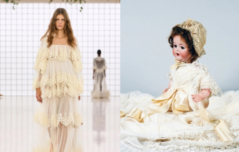Cảm hứng thời trang từ búp bê ma mị đang gây sốt