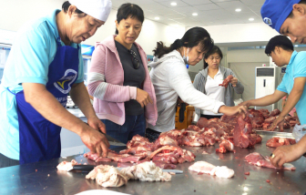Giá thịt heo có xu hướng giảm