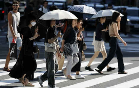 Nhật Bản ghi nhận 17 kỷ lục mới về nắng nóng trong ngày 4/8