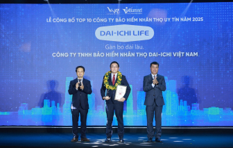 Dai-ichi Life Việt Nam giữ vững danh hiệu “Top 10 công ty bảo hiểm nhân thọ uy tín 2025” trong 10 năm liên tiếp (2016 - 2025)