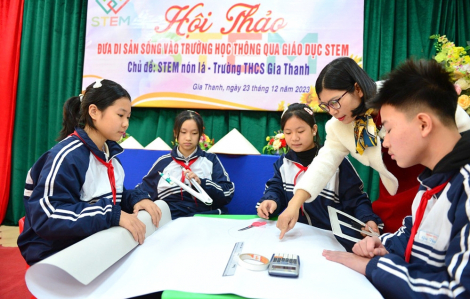 Bộ GD-ĐT yêu cầu các trường đẩy mạnh giáo dục STEM/STEAM, năng lực số, trí tuệ nhân tạo