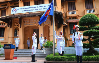 Lễ thượng cờ kỷ niệm 58 năm Ngày thành lập ASEAN