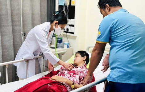 Điều trị di chứng cho bé gái người Campuchia bị tai nạn giao thông nghiêm trọng