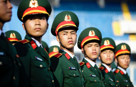 Tái hiện bước chân hào hùng trên Quảng trường Đỏ tại Hà Nội