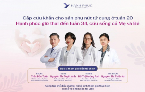 “Thoát hiểm” ở tuần 20 vì nứt tử cung - Hành trình phi thường của mẹ bầu giữ trọn sự sống cho con