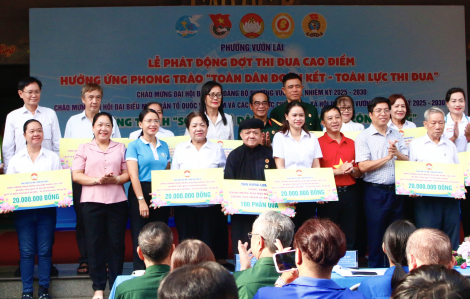 Phường Vườn Lài lan tỏa phong trào thi đua từ các công trình, mô hình sáng tạo