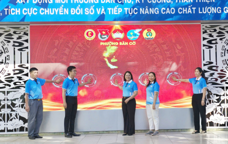 74 công trình, phần việc thi đua chào mừng Đại hội Đảng bộ phường Bàn Cờ