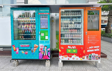 Nutifood tiên phong triển khai máy bán kem tự động