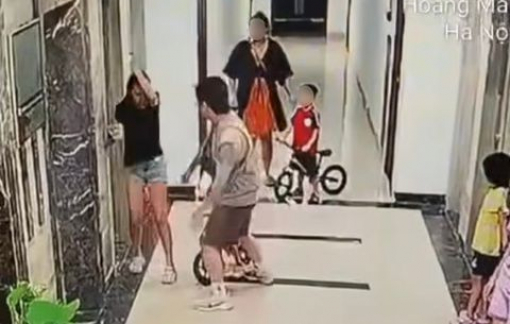 Vợ người đàn ông hành hung phụ nữ ở chung cư có thể bị xem xét hành vi đồng phạm