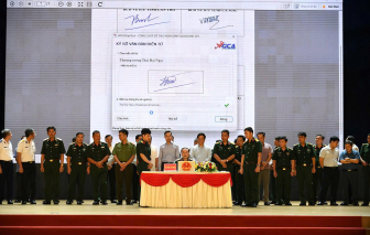 21 tỉnh, thành có biển ký kết thi đua chống khai thác IUU