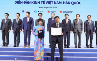 Tổng bí thư Tô Lâm và Thủ tướng Hàn Quốc chứng kiến Lễ trao thỏa thuận hợp tác