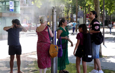 Ý, Pháp, Tây Ban Nha... khốn đốn vì đợt nắng nóng