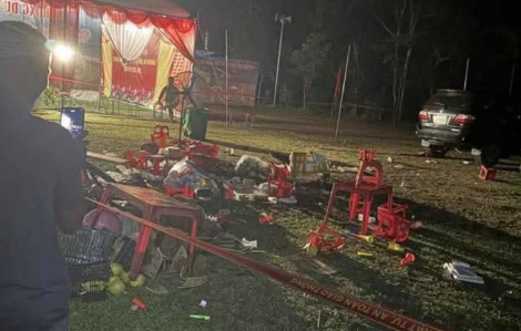 Phó bí thư xã lao xe vào đám đông, 11 người thương vong, trong người có nồng độ cồn