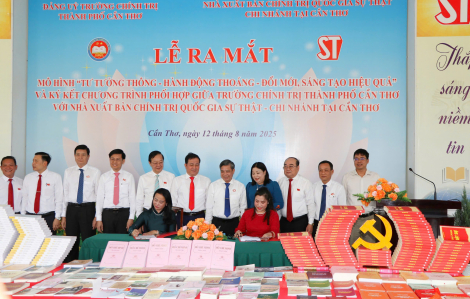 TP Cần Thơ ra mắt “Tủ sách sinh hoạt tư tưởng”