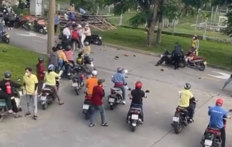 Bắt 7 thanh niên đánh nhau náo loạn tại khu công nghiệp AMATA