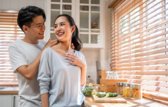 Cảm ơn chồng đã ở bên em