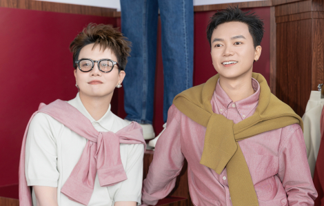 Anh tài Duy Khánh, Bùi Công Nam mặc đồng điệu đón thu