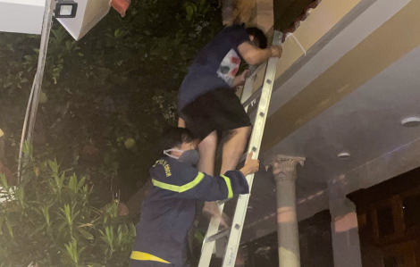 Đà Nẵng: Cháy biệt thự trên đường Thăng Long, 5 người may mắn thoát nạn