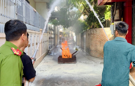 Huế ra mắt mô hình Phòng cháy chữa cháy các ngõ, hẻm sâu