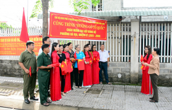 Nhiều công trình ý nghĩa tiếp thêm khí thế cho Đại hội Đảng bộ phường Bà Rịa