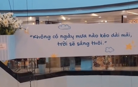 Nhiều thông điệp sống tích cực được lan toả tại Vạn Hạnh Mall