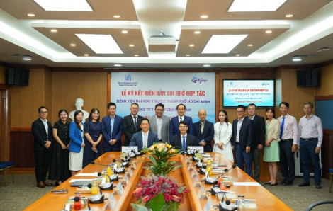 Pfizer và Bệnh viện Đại học Y Dược TPHCM hợp tác nâng cao chất lượng chăm sóc sức khỏe