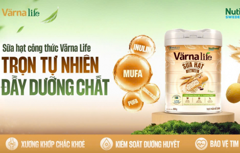 Sữa hạt công thức Värna Life - Giải pháp dinh dưỡng từ thiên nhiên cho mỗi ngày “tươi khỏe”