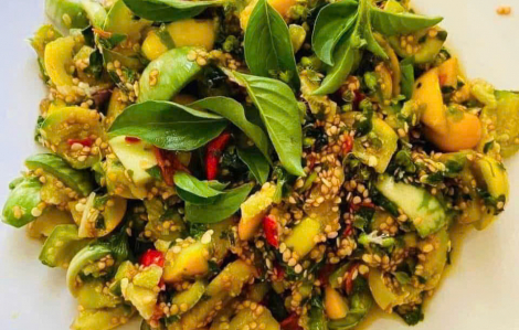 Thương nhớ cà đắng giã tay