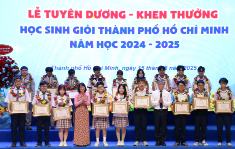 TPHCM tuyên dương 929 học sinh, giáo viên đạt thành tích xuất sắc