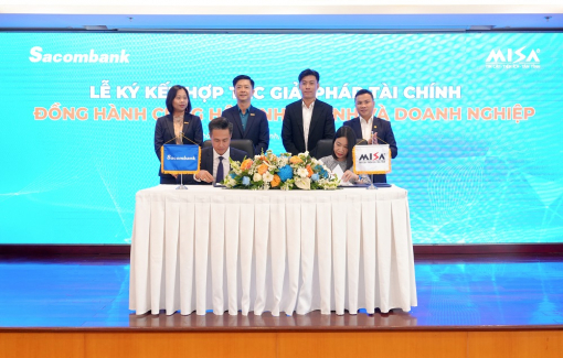 Sacombank hợp tác cùng MISA cung cấp giải pháp tài chính toàn diện cho cá nhân kinh doanh, hộ kinh doanh và doanh nghiệp