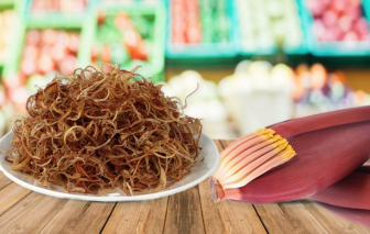 Giỗ ba làm món chuối bào