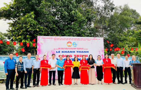 Khánh thành Công viên hoa - Điểm nhấn xanh ở khu phố Đông Thành, phường Tân Đông Hiệp