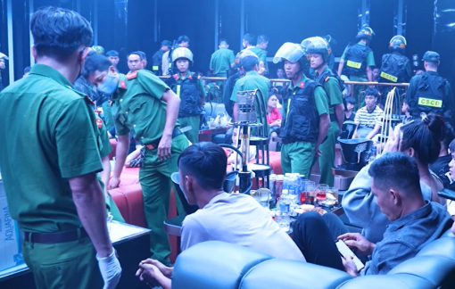 Quảng Trị: Cảnh sát đột kích quán bar, nhà hàng, phát hiện 145 người dương tính ma túy