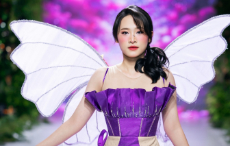 Người mẫu Anh Thư - học trò Xuân Lan - tỏa sáng trong tuần lễ thời trang