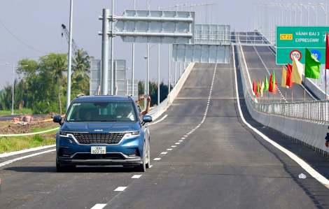Chính thức thông xe cầu Nhơn Trạch, công trình lớn nhất Vành đai 3 TPHCM