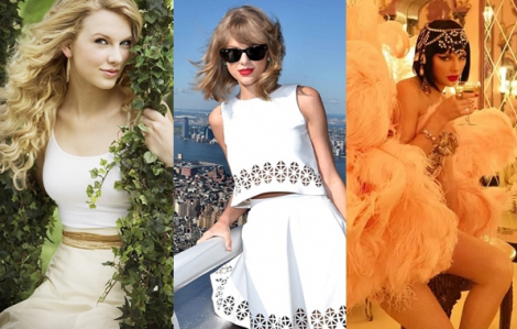 Hành trình biến hóa thời trang của Taylor Swift qua từng album