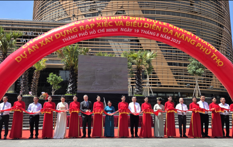 Khánh thành Rạp Xiếc và Biểu diễn đa năng Phú Thọ: Điểm biểu diễn và trung tâm đào tạo đa năng