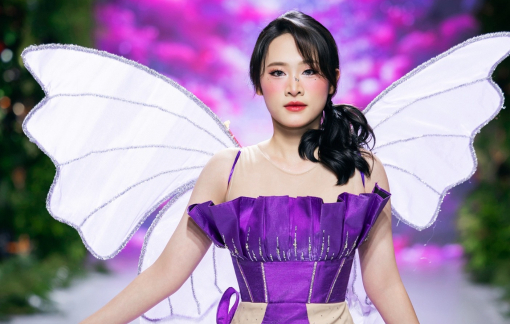 Người mẫu Anh Thư - học trò Xuân Lan - tỏa sáng trong tuần lễ thời trang