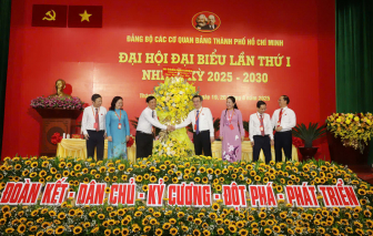 Khai mạc Đại hội đại biểu Đảng bộ các cơ quan Đảng TPHCM lần thứ I