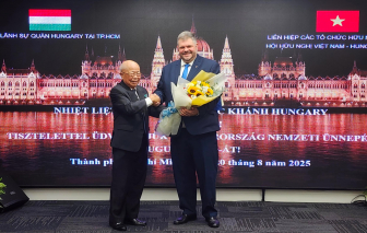 TPHCM họp mặt kỷ niệm Ngày Quốc khánh Hungary