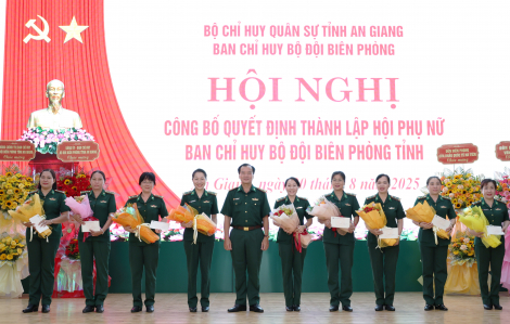 Ban Chỉ huy Bộ đội Biên phòng tỉnh An Giang thành lập Hội Phụ nữ