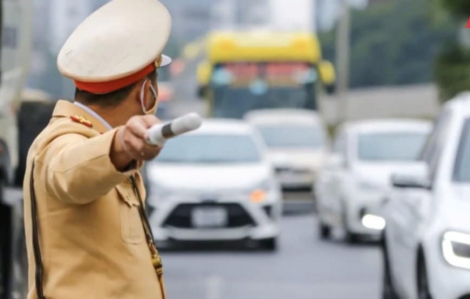 Cục Cảnh sát giao thông phân luồng giao thông phục vụ sự kiện A80