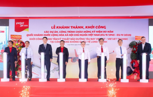 Khởi công Trung tâm Bảo dưỡng Vietjet tại Long Thành - Nâng tầm dịch vụ hàng không Việt Nam