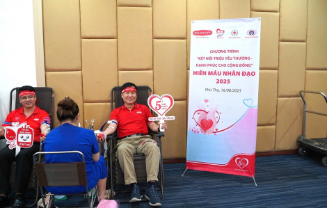 Dai-ichi Life Việt Nam phát động chương trình Hiến máu nhân đạo 2025 tại tỉnh Phú Thọ
