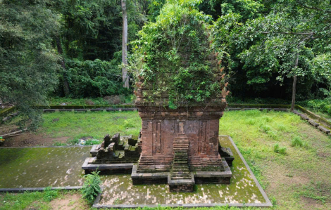 Vẻ đẹp cổ kính và huyền bí của tháp Chăm duy nhất trên đất Tây Nguyên