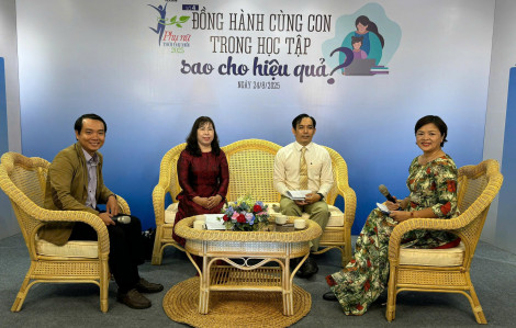 Mời xem talk show “Đồng hành cùng con trong học tập sao cho hiệu quả?”