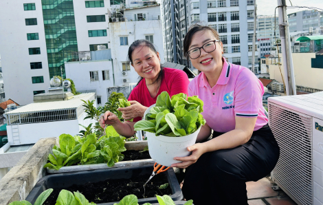 Phụ nữ phường Bảy Hiền sẵn sàng thực hiện nhiều công trình thiết thực