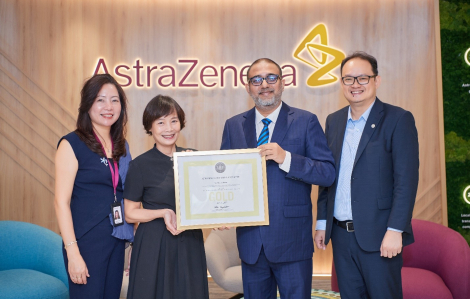 Văn phòng tại Hà Nội của AstraZeneca Việt Nam nhận chứng chỉ LEED Gold