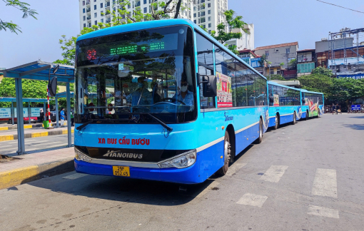 Hà Nội miễn tiền vé xe buýt cho người dân dịp Quốc khánh