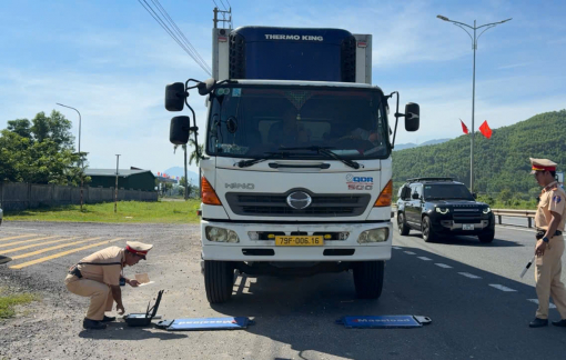 TP Huế: Xử phạt 287 trường hợp xe quá khổ, quá tải, tổng tiền phạt hơn 4,2 tỉ đồng